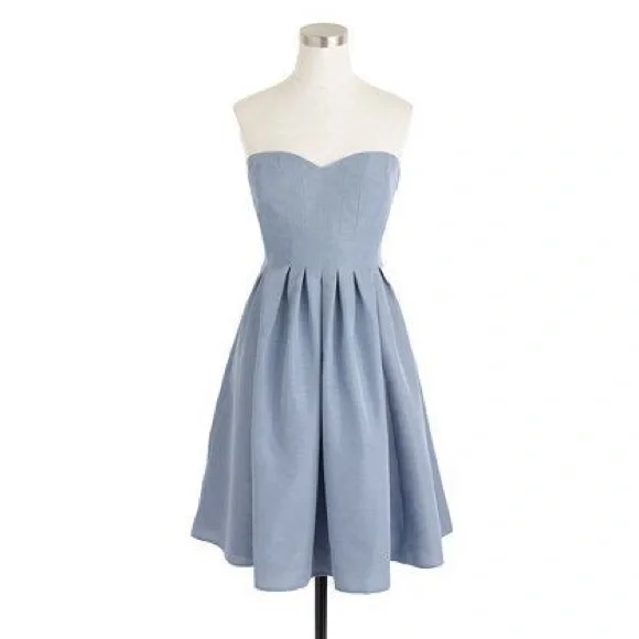 j crew petite formal dresses J. Crew Petite Megan Dress in Silk Chiffon 4P NWT